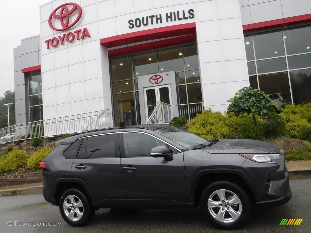 2021 RAV4 XLE AWD - Magnetic Gray Metallic / Black photo #2