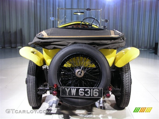 1928 20 Barker Tourer Convertible - Yellow / Black photo #19