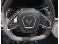 Jet Black/Sky Cool Gray 2020 Chevrolet Corvette Stingray Convertible Steering Wheel
