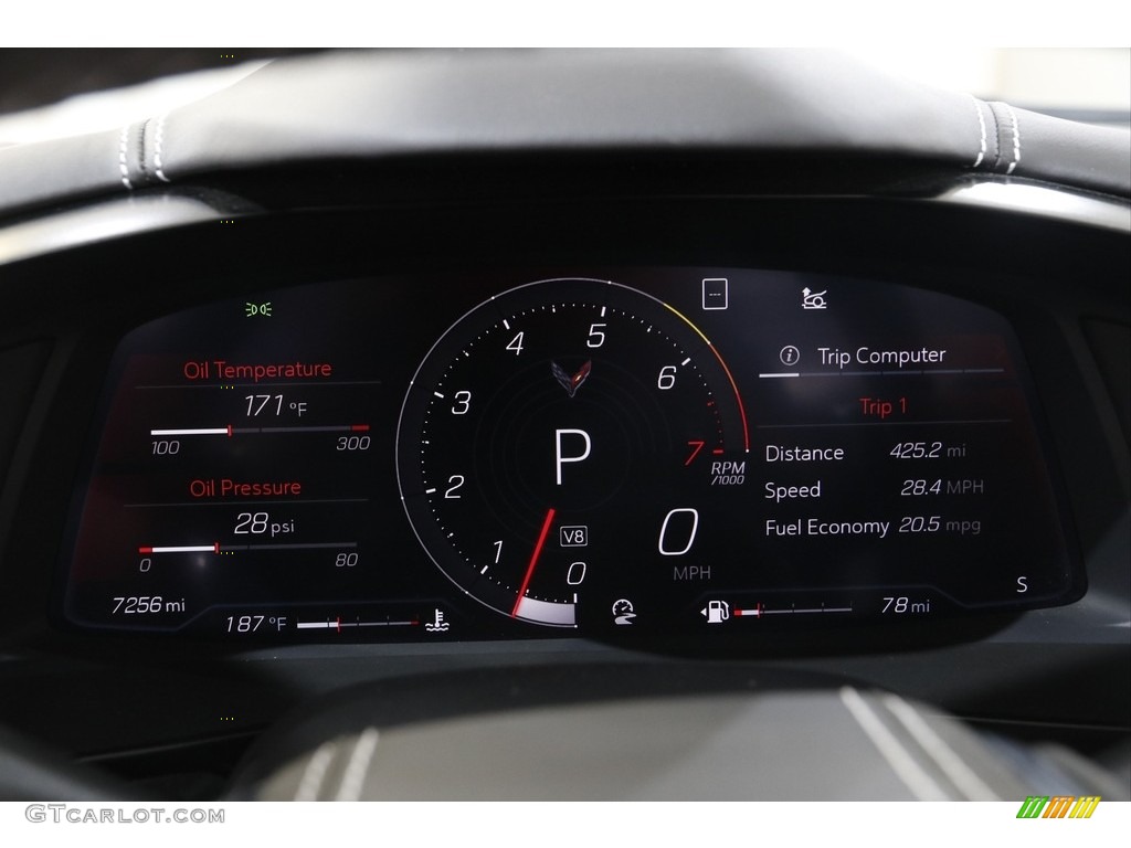 2020 Chevrolet Corvette Stingray Convertible Gauges Photo #142845003