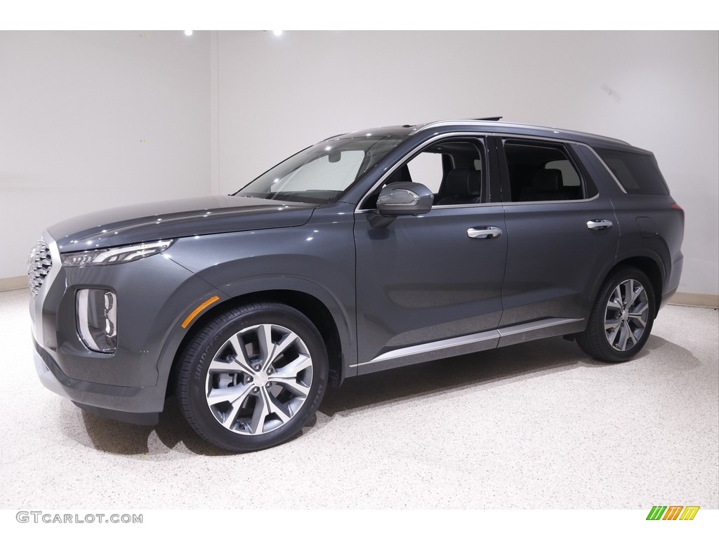 2021 Palisade Limited AWD - Rainforest / Black photo #3