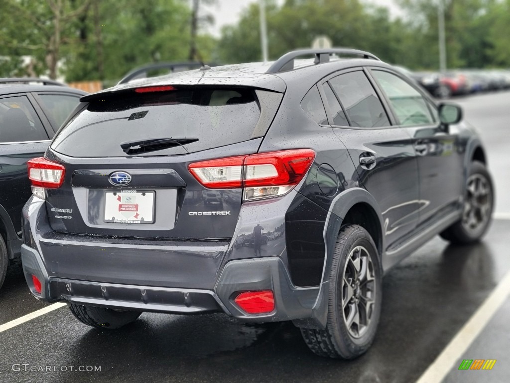 2019 Crosstrek 2.0i - Dark Gray Metallic / Gray photo #3