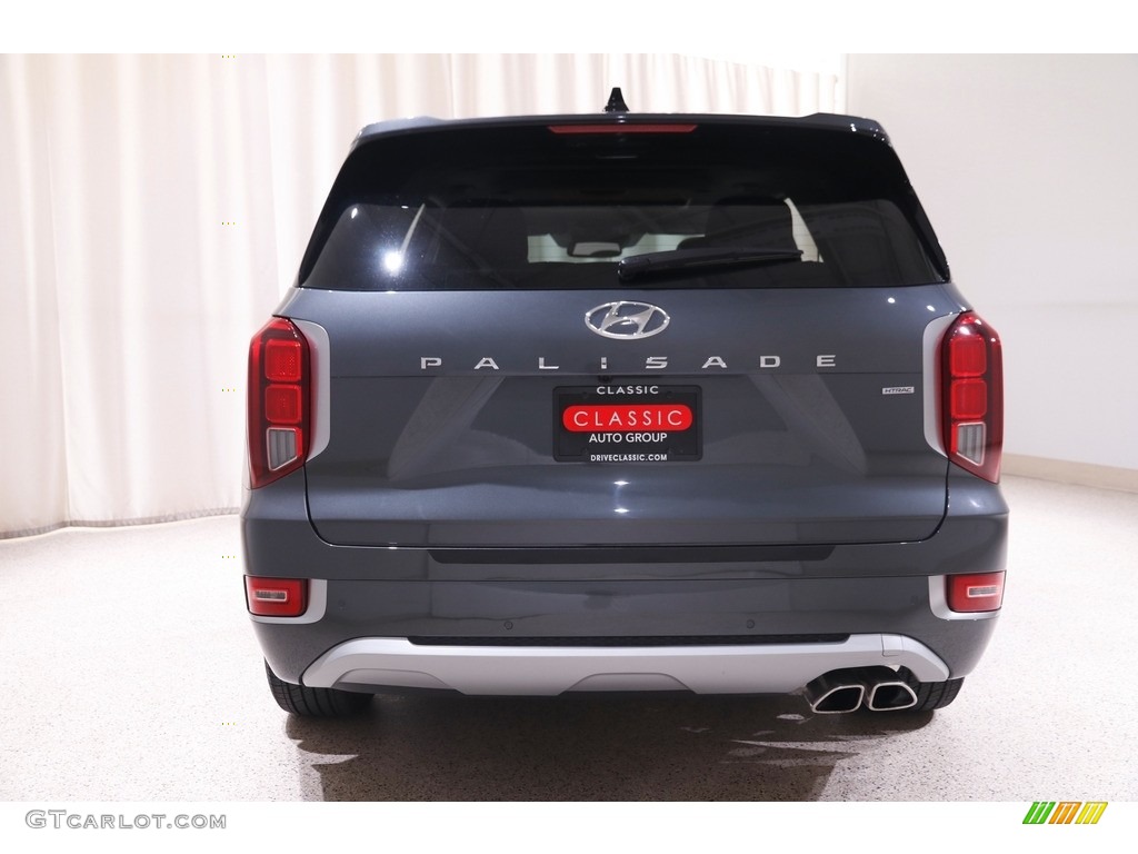 2021 Palisade Limited AWD - Rainforest / Black photo #24