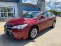 2015 Ruby Flare Pearl Toyota Camry LE  photo #1