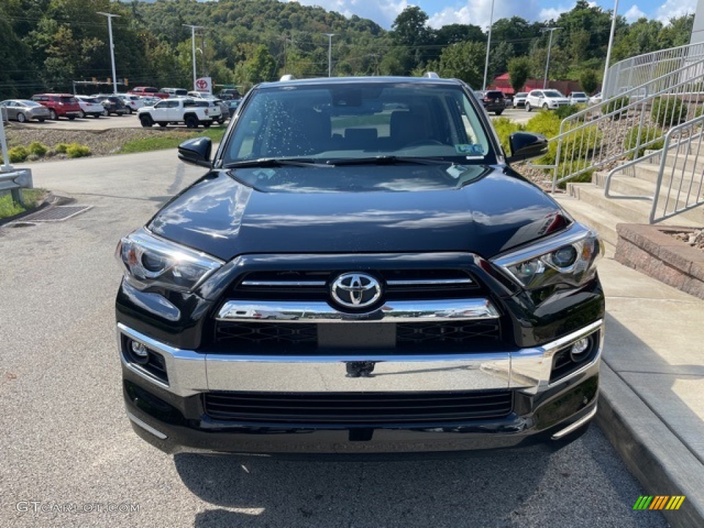 2021 4Runner Limited 4x4 - Midnight Black Metallic / Redwood photo #6