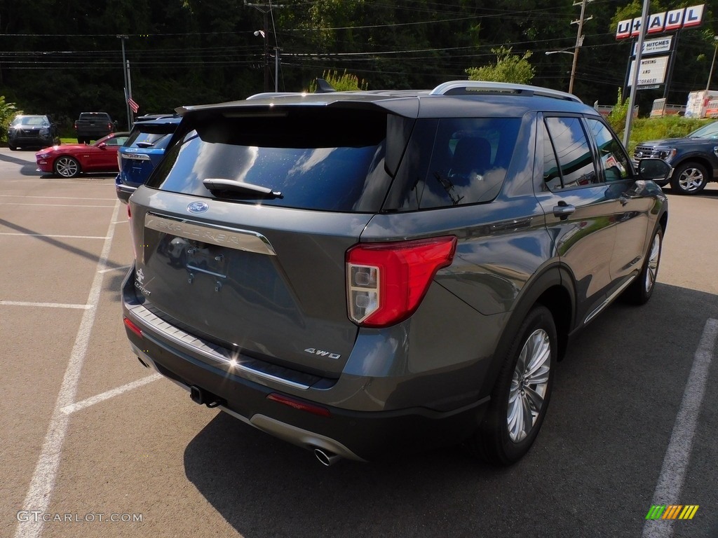 2021 Explorer Limited 4WD - Carbonized Gray Metallic / Ebony photo #2
