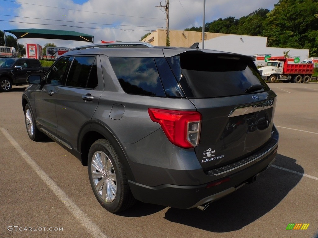 2021 Explorer Limited 4WD - Carbonized Gray Metallic / Ebony photo #5