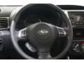 Black 2012 Subaru Forester 2.5 X Premium Steering Wheel