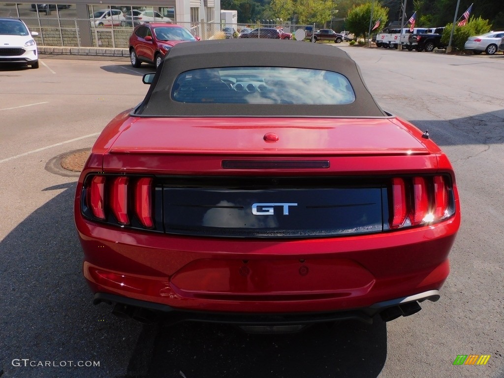 2021 Mustang GT Premium Convertible - Rapid Red Metallic / Ebony photo #3