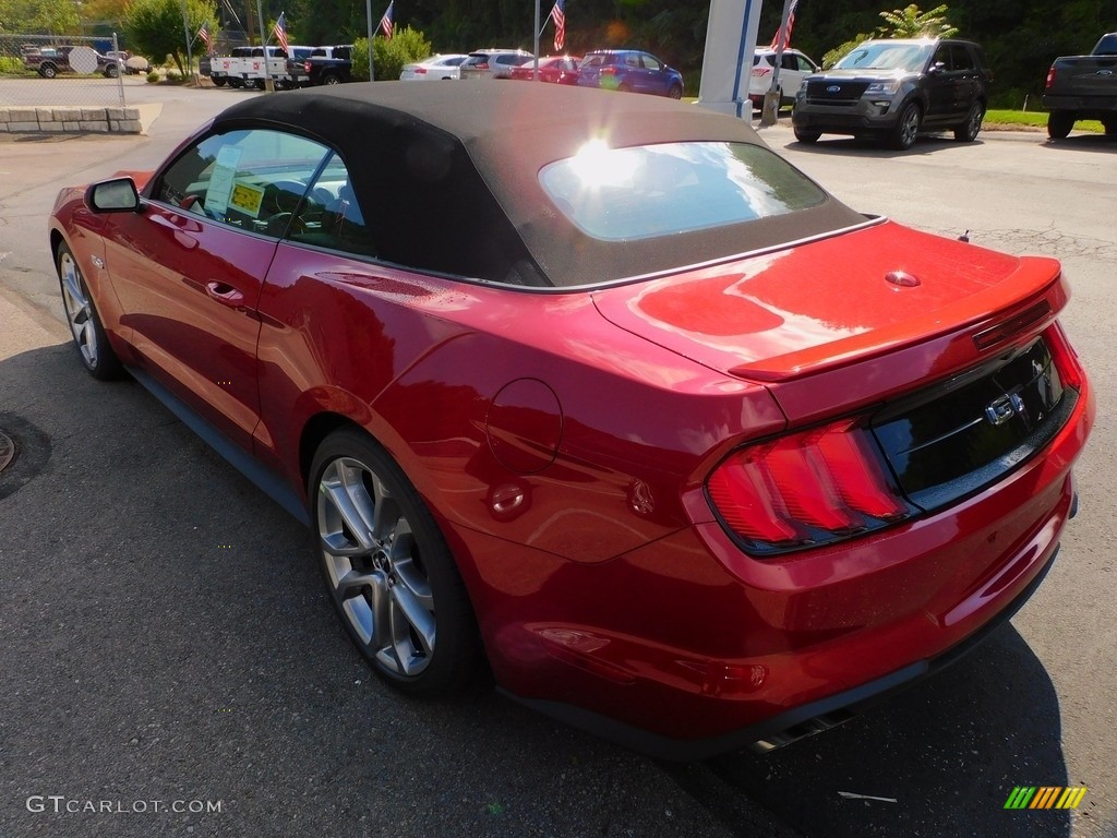 2021 Mustang GT Premium Convertible - Rapid Red Metallic / Ebony photo #5