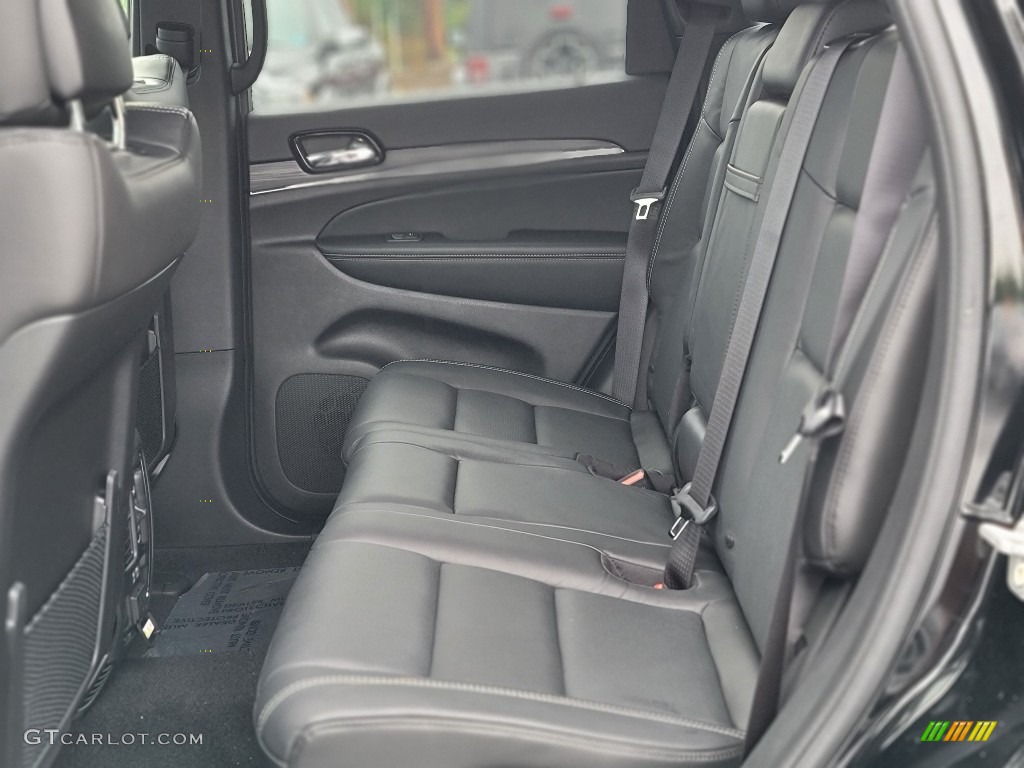 Black Interior 2021 Jeep Grand Cherokee Limited 4x4 Photo #142847678