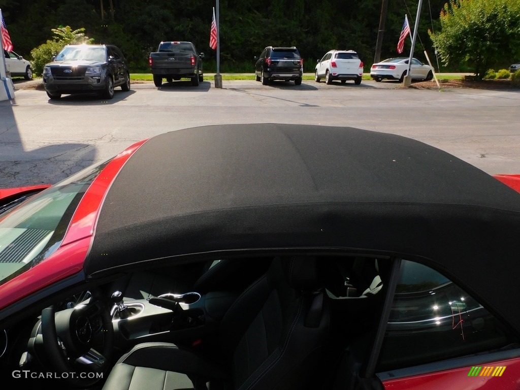 2021 Mustang GT Premium Convertible - Rapid Red Metallic / Ebony photo #10