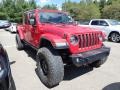 2020 Firecracker Red Jeep Gladiator Rubicon 4x4  photo #3