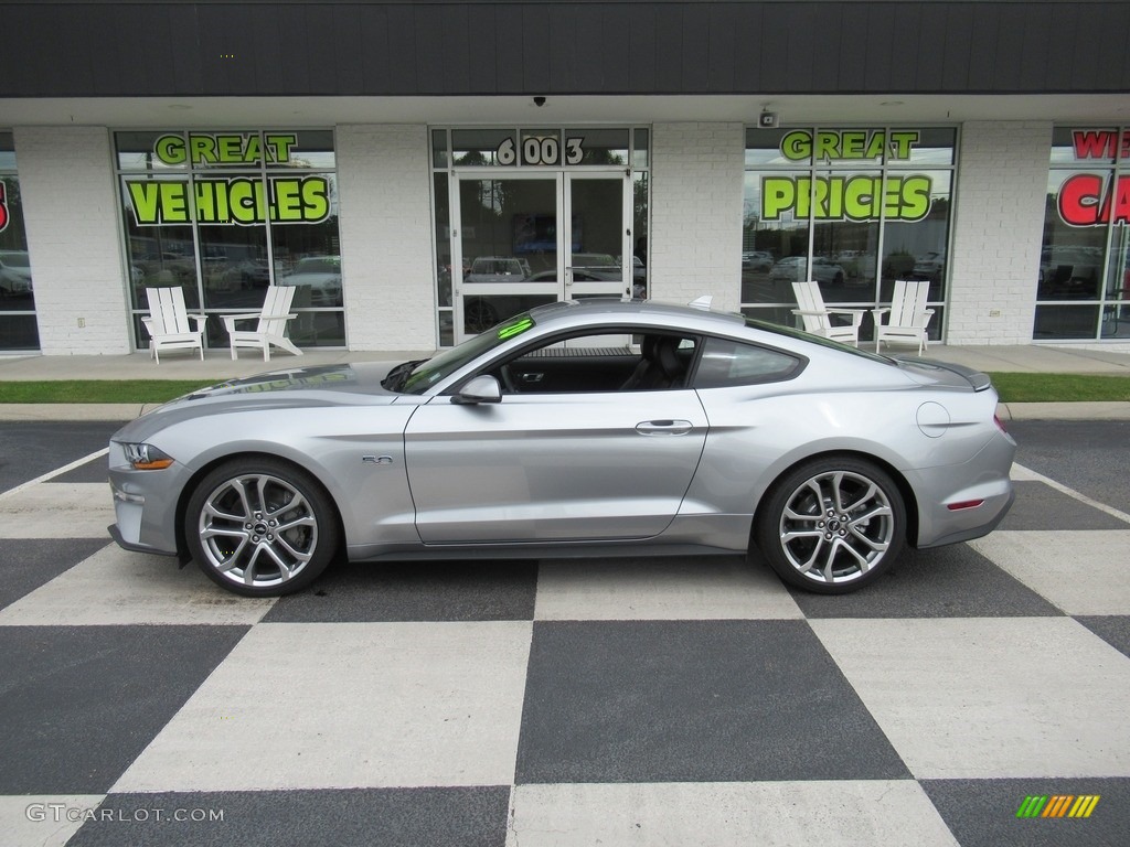 2020 Mustang GT Premium Fastback - Iconic Silver / Ebony photo #1