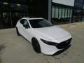 2021 Snowflake White Pearl Mica Mazda Mazda3 2.5 Turbo Hatchback AWD  photo #1