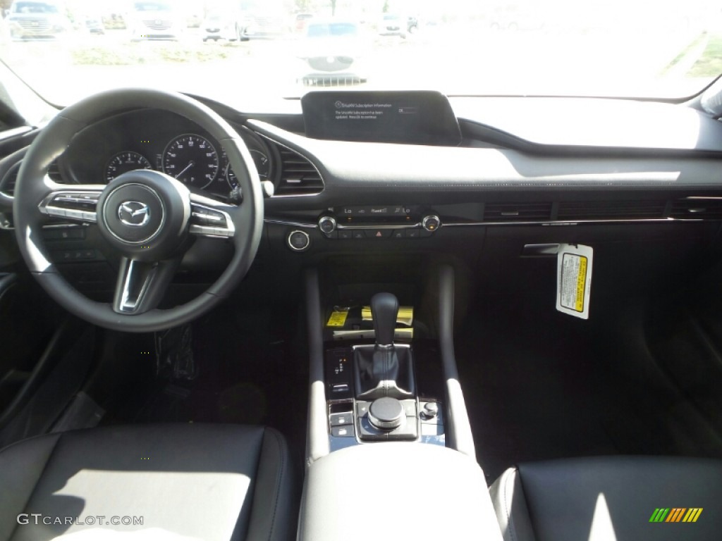 2021 Mazda3 2.5 Turbo Hatchback AWD - Snowflake White Pearl Mica / Black photo #3