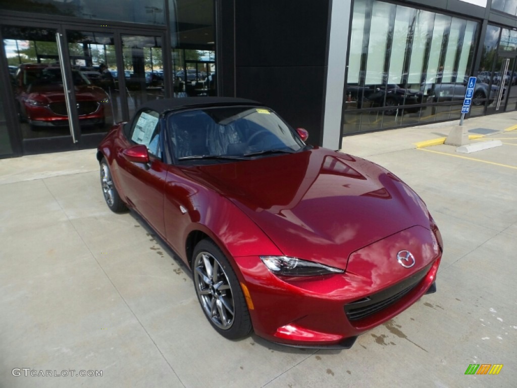 2021 MX-5 Miata Grand Touring - Soul Red Crystal Metallic / Black photo #1