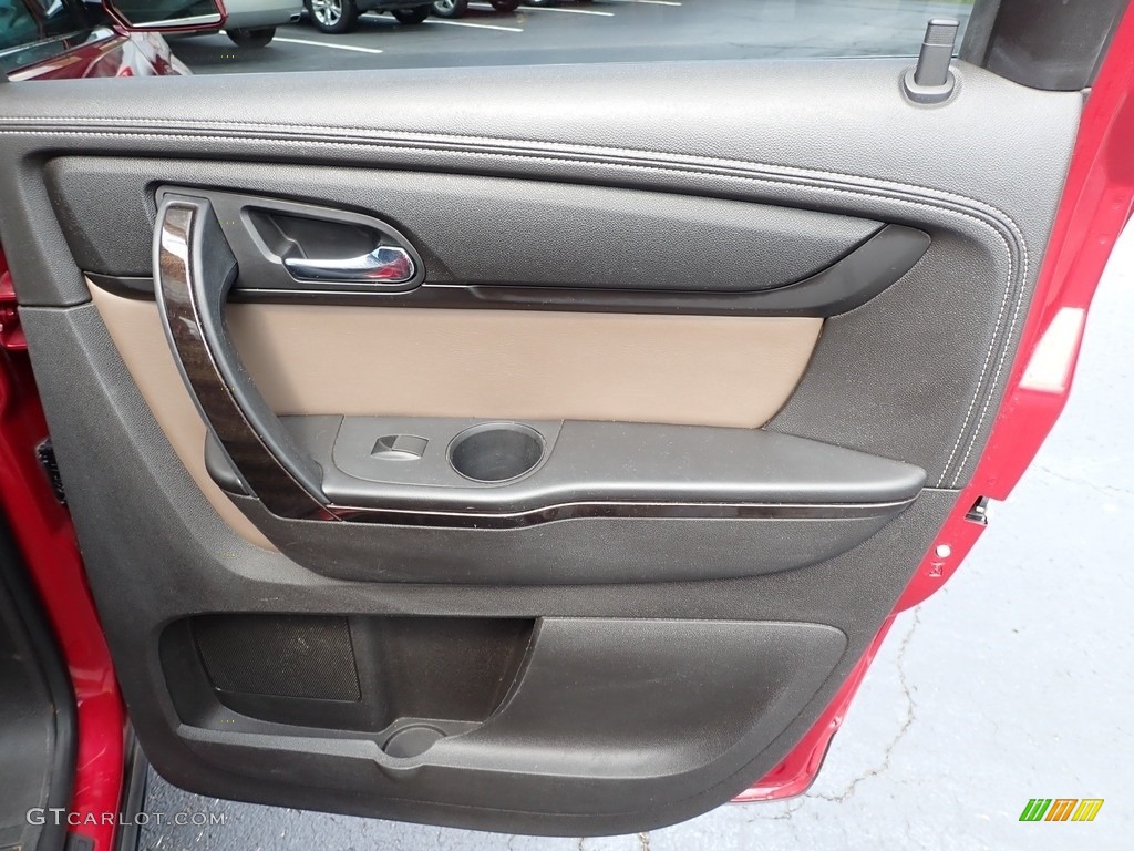 2013 Acadia SLT AWD - Crystal Red Tintcoat / Dark Cashmere photo #7