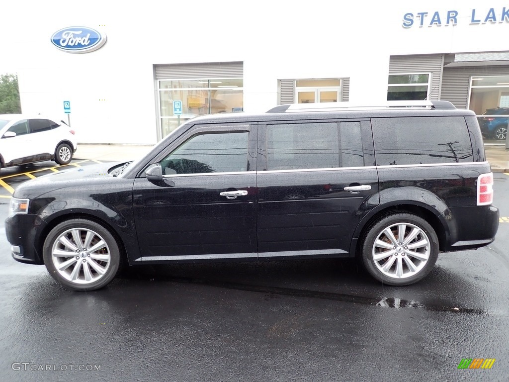 2016 Flex Limited AWD - Shadow Black / Charcoal Black photo #2