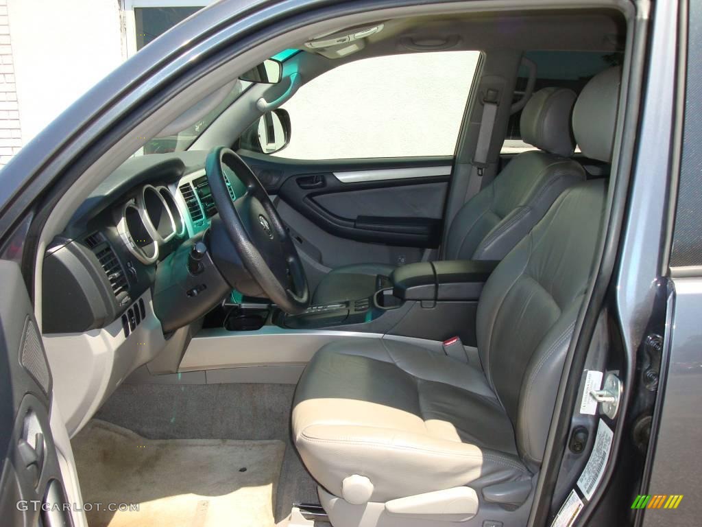 2004 4Runner SR5 4x4 - Galactic Gray Mica / Taupe photo #10