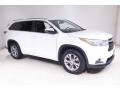 Blizzard Pearl White 2015 Toyota Highlander XLE AWD