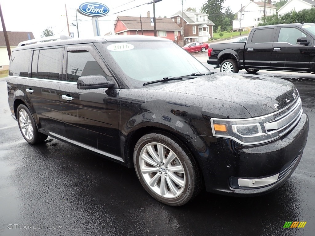 Shadow Black 2016 Ford Flex Limited AWD Exterior Photo #142848854