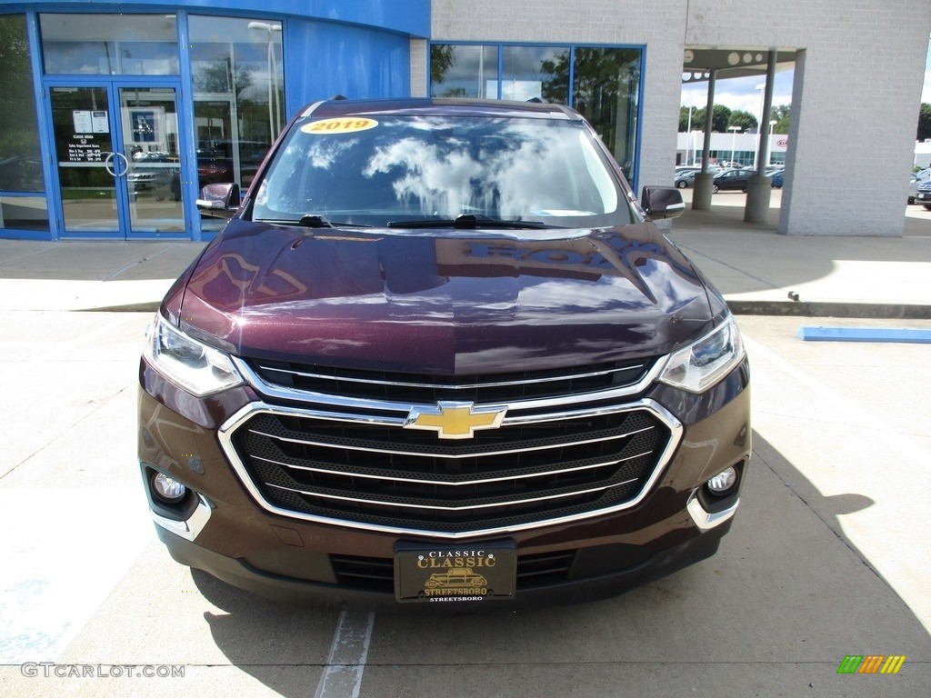 2019 Traverse LT - Black Current Metallic / Jet Black photo #3