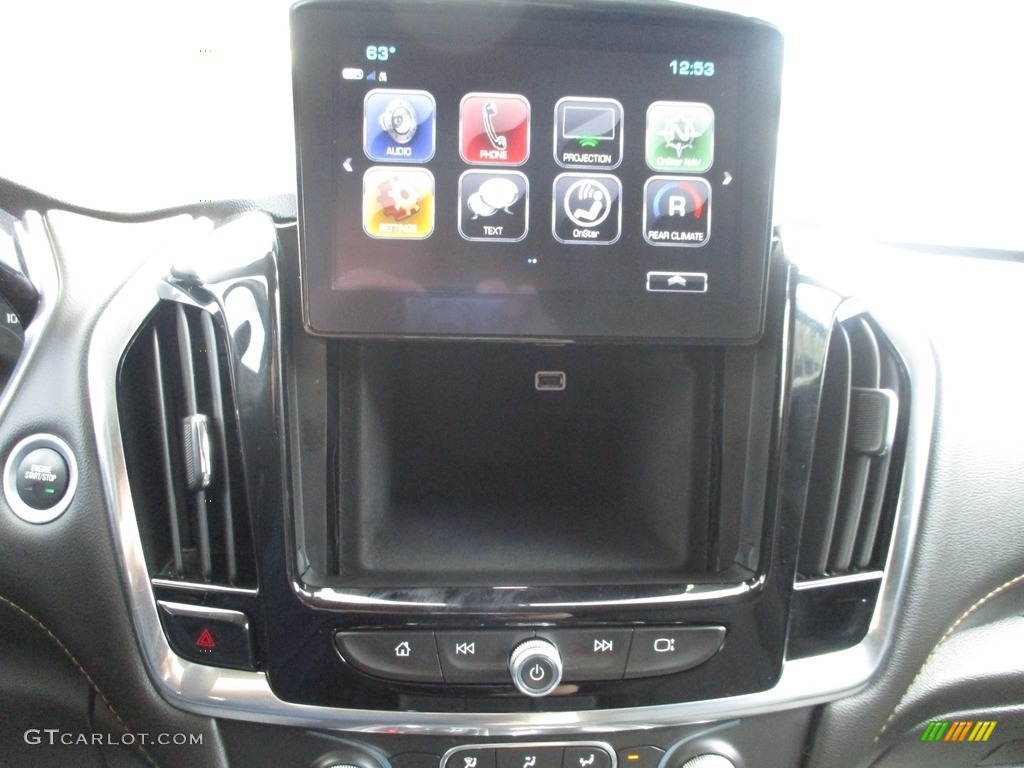 2019 Traverse LT - Black Current Metallic / Jet Black photo #37