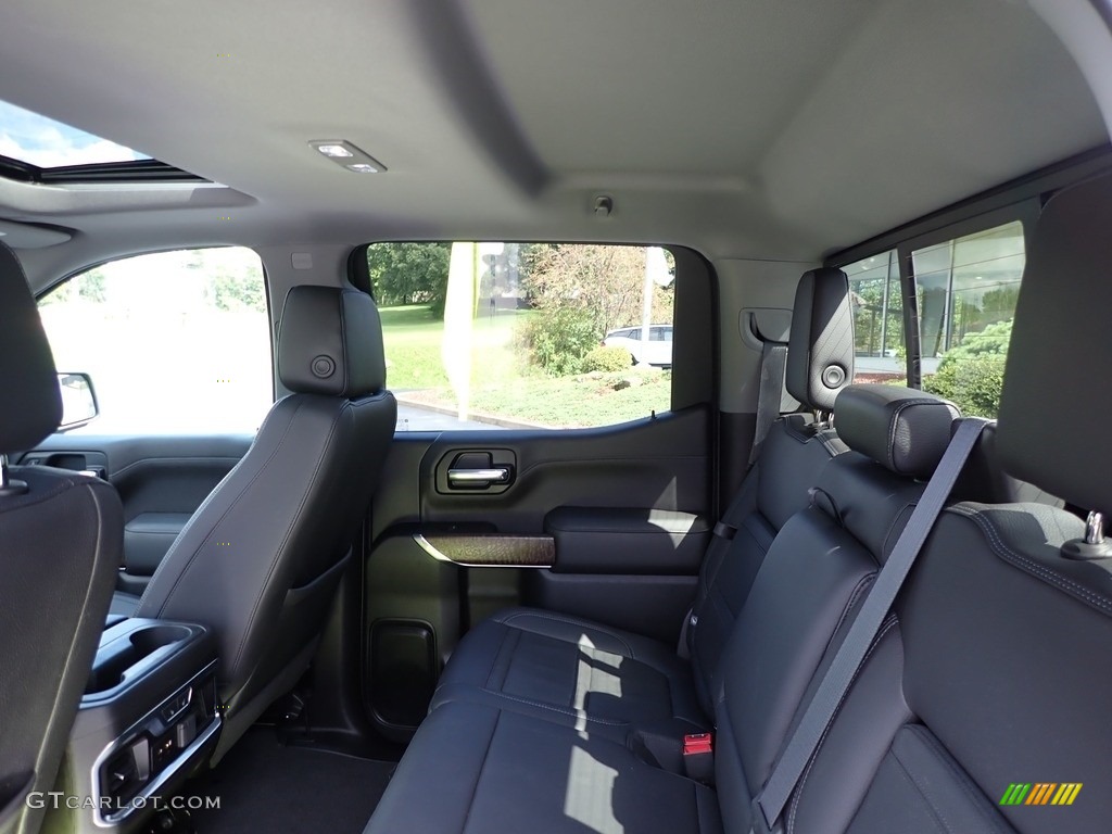 Jet Black Interior 2021 GMC Sierra 1500 Denali Crew Cab 4WD Photo #142850177