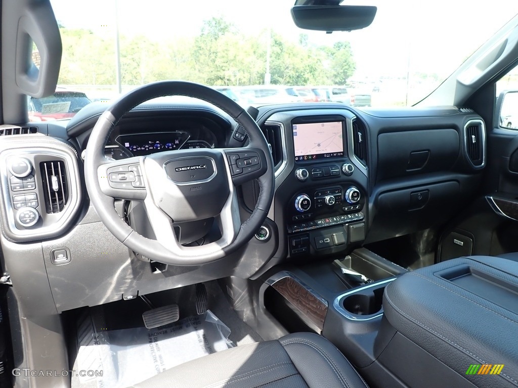 2021 GMC Sierra 1500 Denali Crew Cab 4WD Jet Black Dashboard Photo #142850195