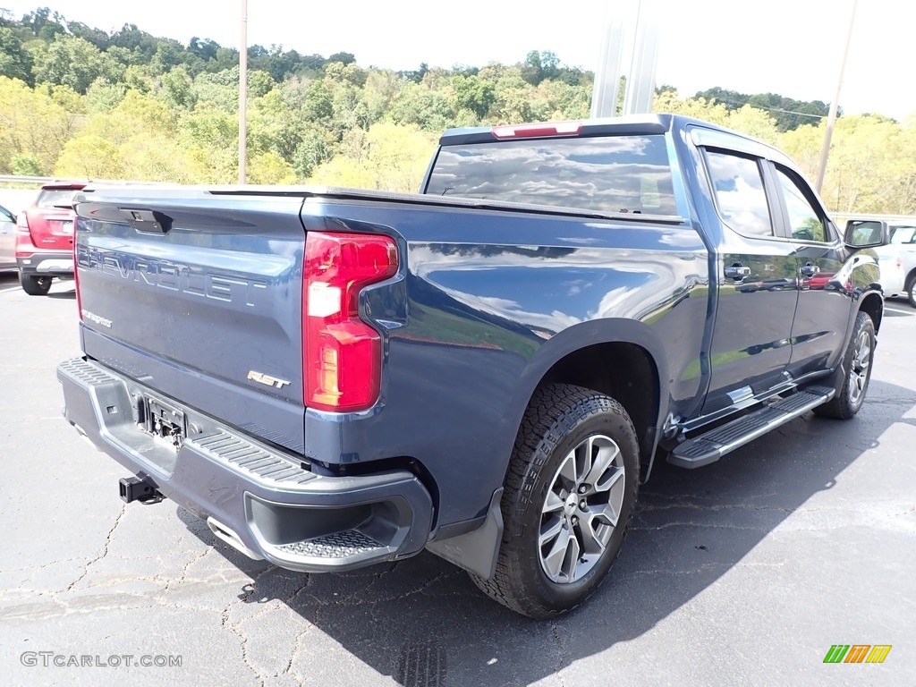 2019 Silverado 1500 RST Crew Cab 4WD - Northsky Blue Metallic / Jet Black photo #9