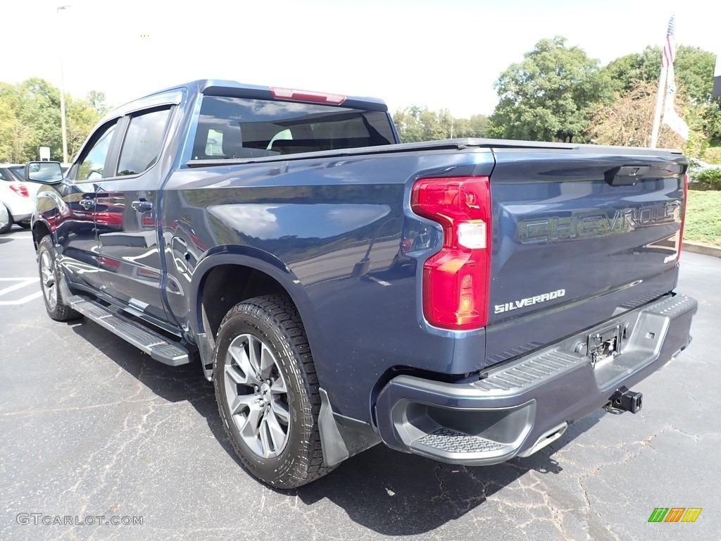 2019 Silverado 1500 RST Crew Cab 4WD - Northsky Blue Metallic / Jet Black photo #11
