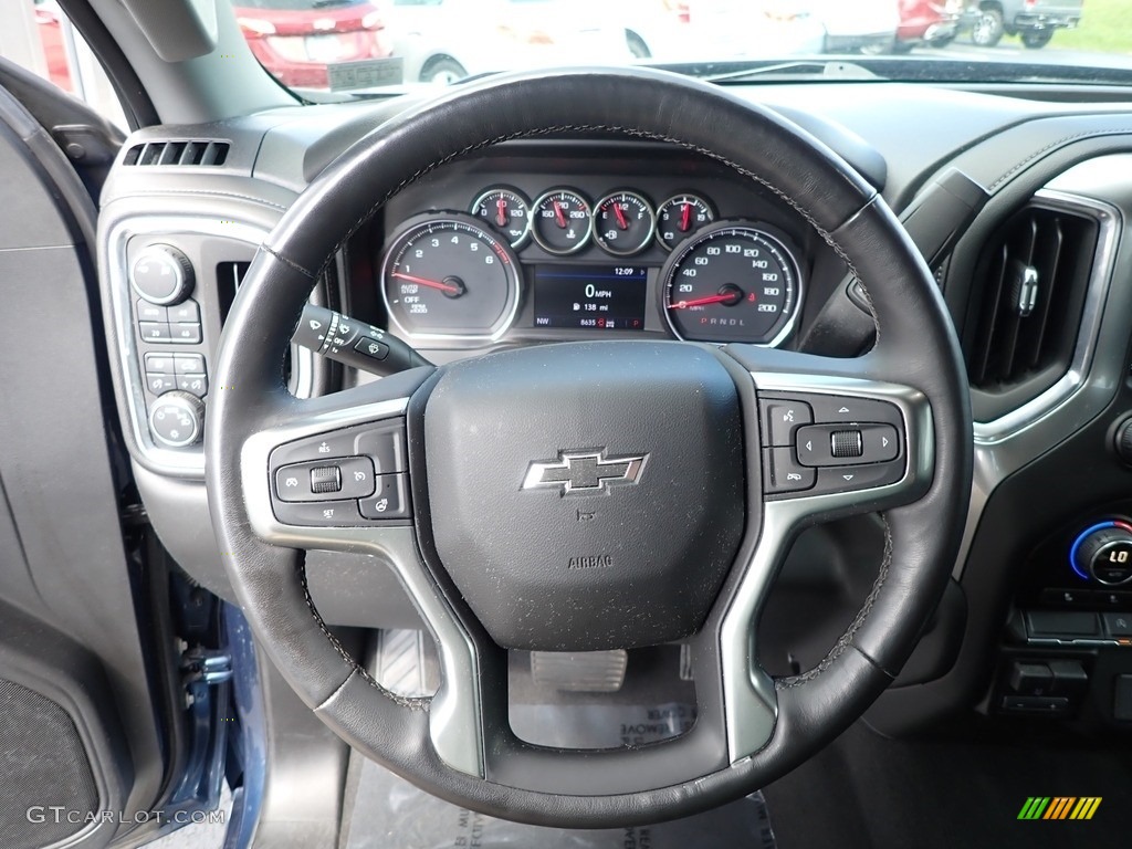 2019 Silverado 1500 RST Crew Cab 4WD - Northsky Blue Metallic / Jet Black photo #22