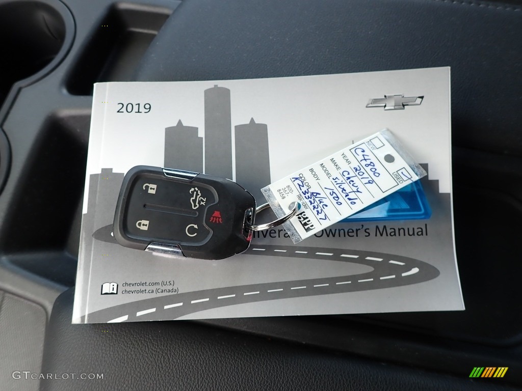 2019 Silverado 1500 RST Crew Cab 4WD - Northsky Blue Metallic / Jet Black photo #29