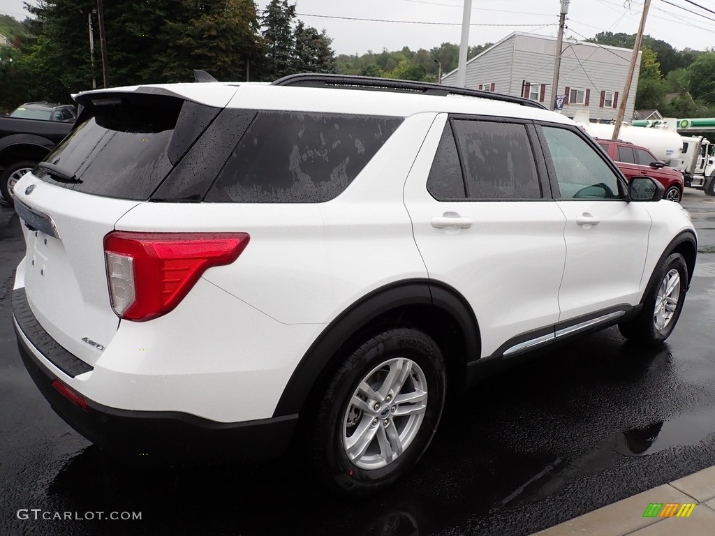 2021 Explorer XLT 4WD - Oxford White / Ebony photo #6