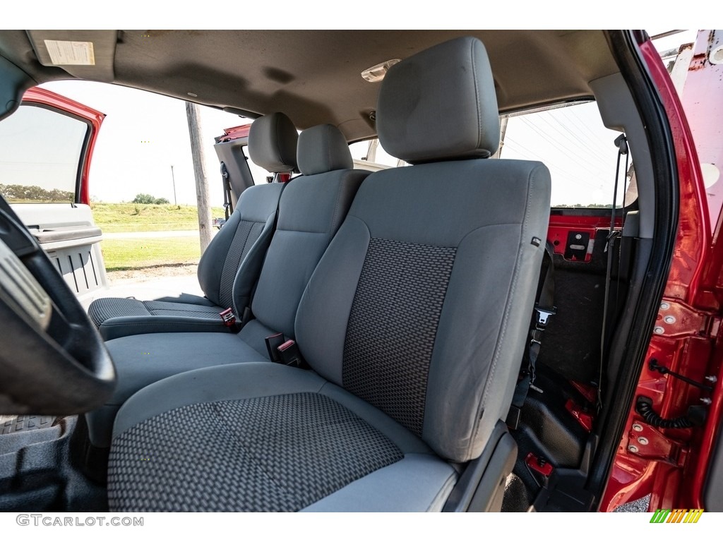 2014 F250 Super Duty Lariat SuperCab 4x4 - Ruby Red Metallic / Black photo #18