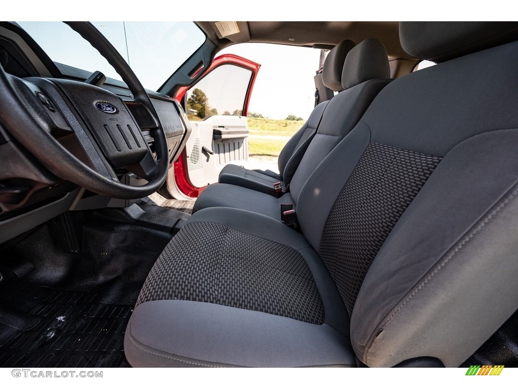 2014 F250 Super Duty Lariat SuperCab 4x4 - Ruby Red Metallic / Black photo #19