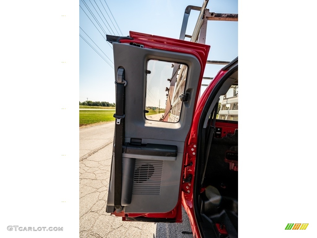 2014 F250 Super Duty Lariat SuperCab 4x4 - Ruby Red Metallic / Black photo #26