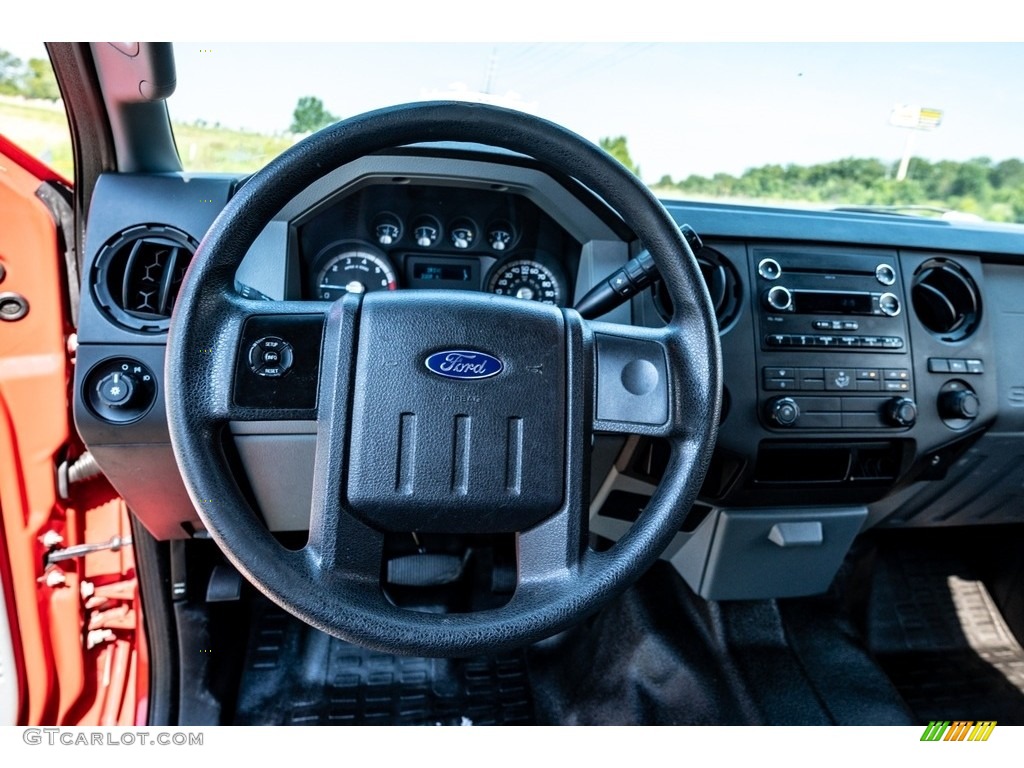 2014 F250 Super Duty Lariat SuperCab 4x4 - Ruby Red Metallic / Black photo #33