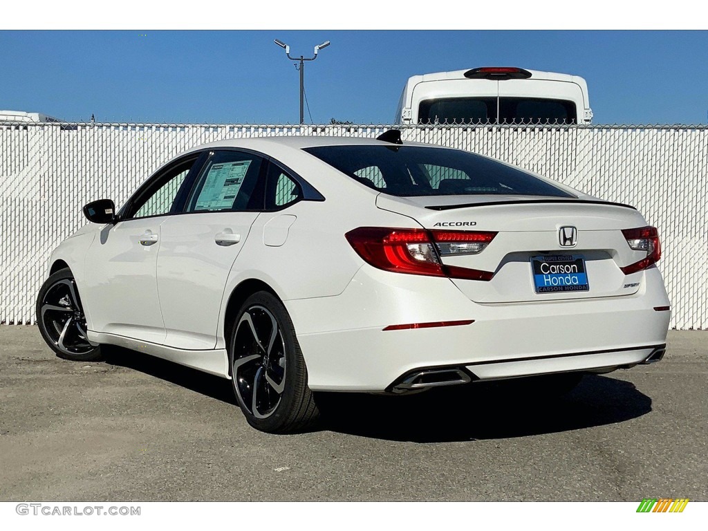 2021 Accord Sport - Platinum White Pearl / Black photo #2