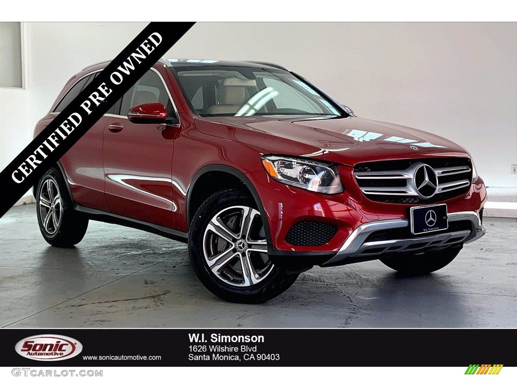 2018 GLC 300 - designo Cardinal Red Metallic / Silk Beige/Black photo #1