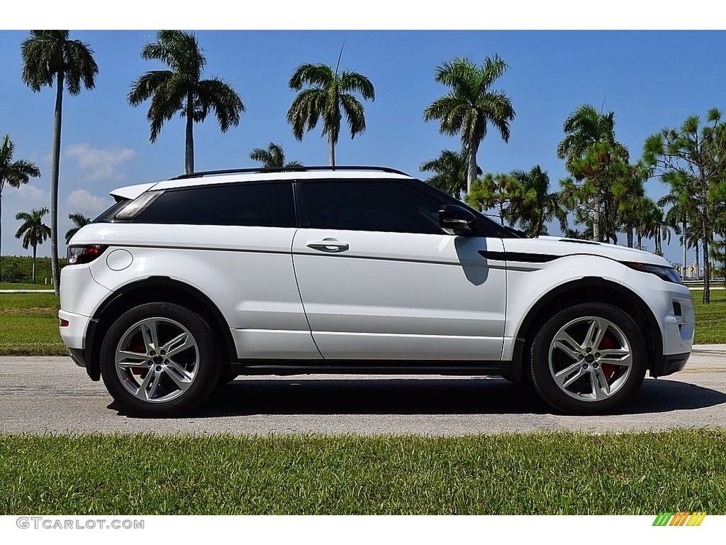 Fuji White 2013 Land Rover Range Rover Evoque Dynamic Exterior Photo #142852553