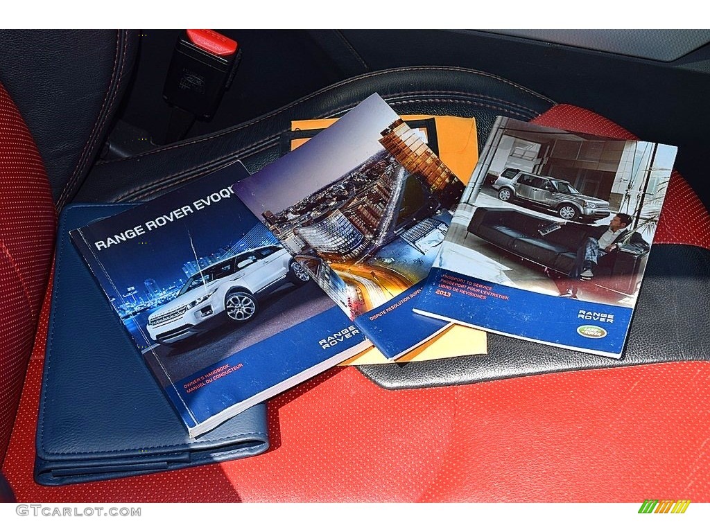 2013 Land Rover Range Rover Evoque Dynamic Books/Manuals Photo #142853342