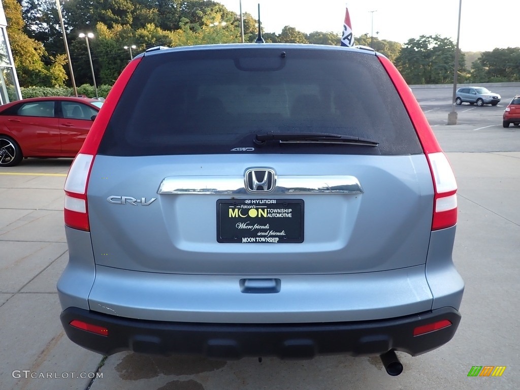2008 CR-V EX 4WD - Royal Blue Pearl / Gray photo #3