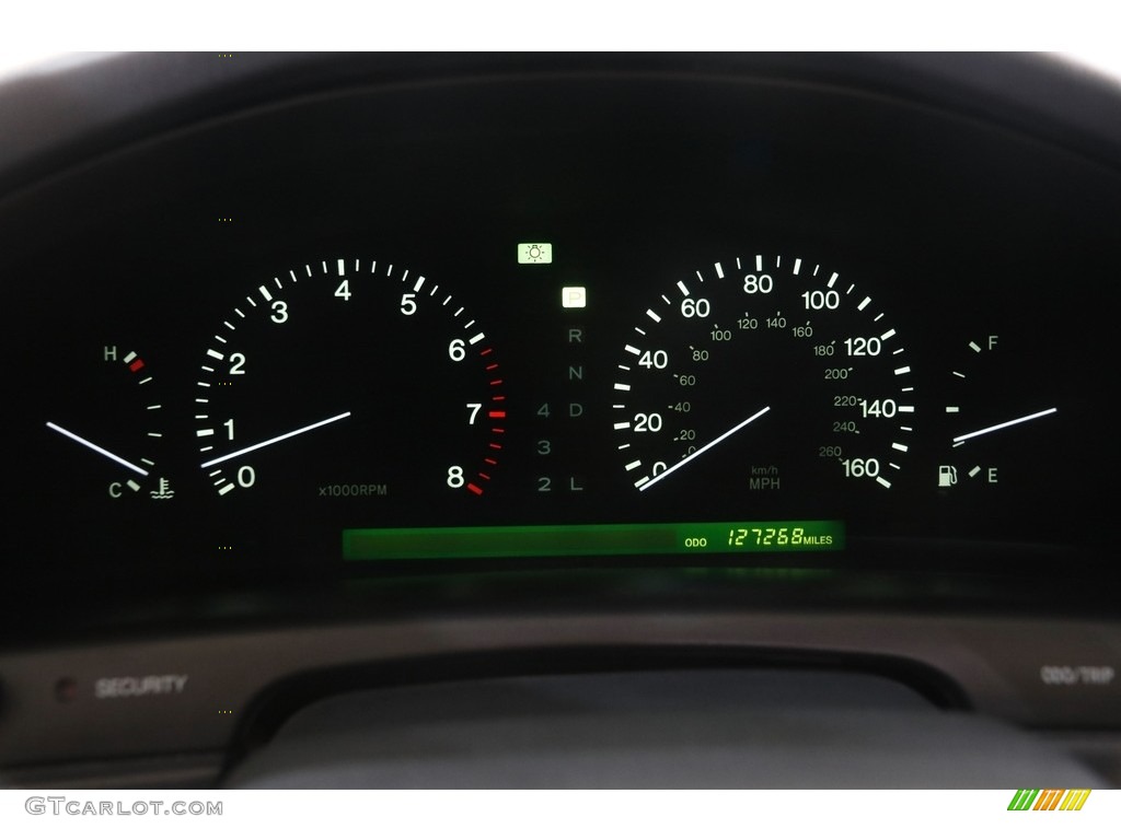 2000 Lexus LS 400 Platinum Series Gauges Photos