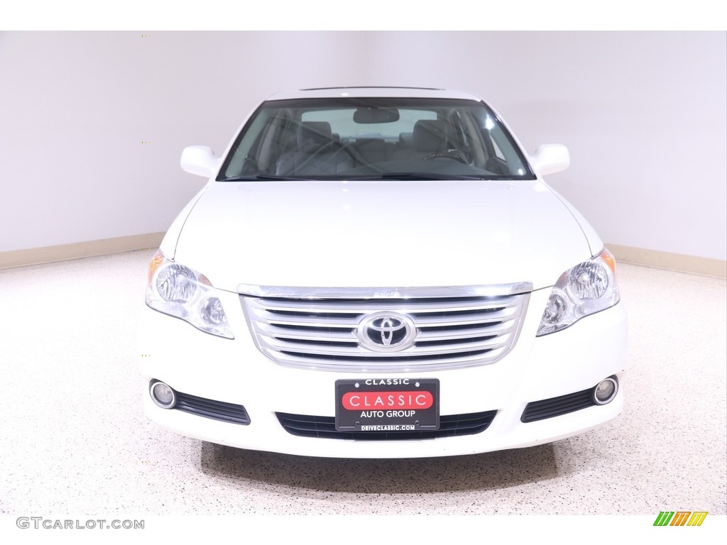 2009 Avalon Limited - Blizzard White Pearl / Dark Charcoal photo #2