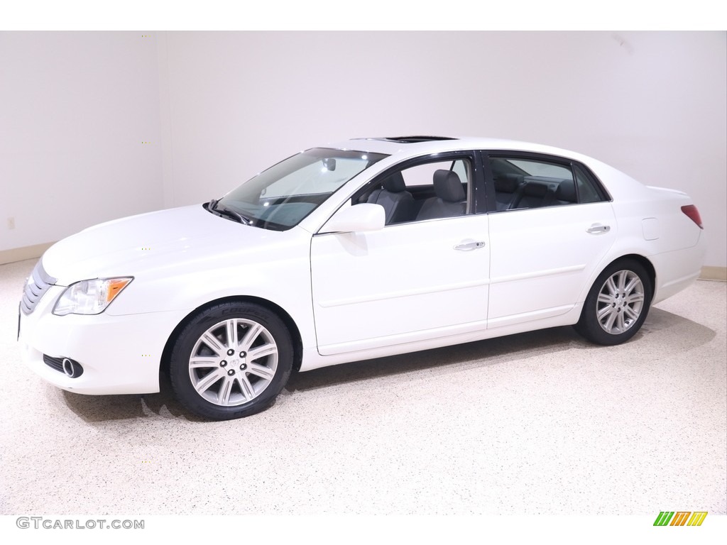 2009 Avalon Limited - Blizzard White Pearl / Dark Charcoal photo #3