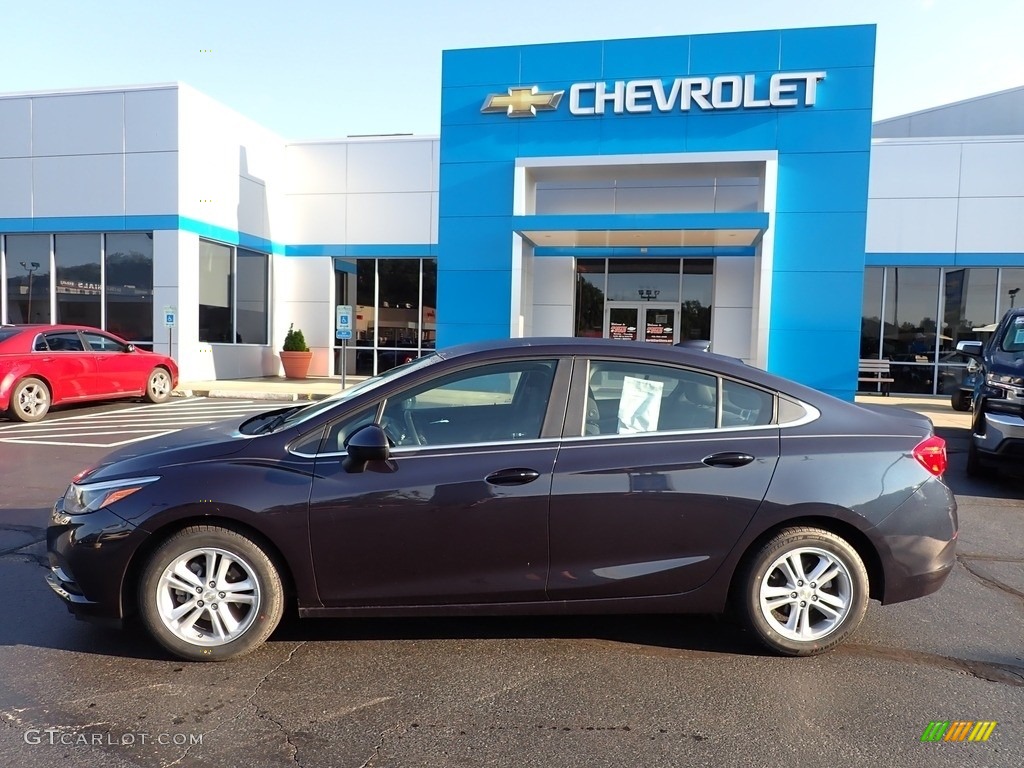 2016 Cruze LT Sedan - Blue Ray Metallic / Jet Black photo #3