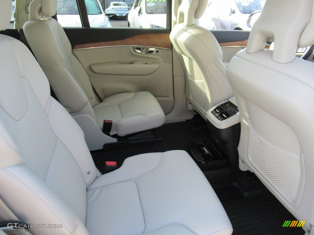 2021 XC90 T6 AWD Momentum - Savile Gray Metallic / Blonde/Charcoal photo #14