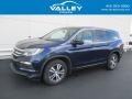 Obsidian Blue Pearl 2018 Honda Pilot EX-L AWD